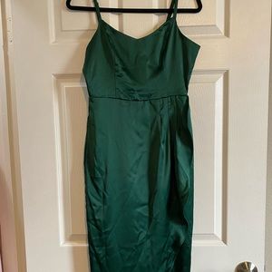 Lulus Satin Cocktail Dress